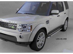 Пороги алюминиевые Brillant серебристые